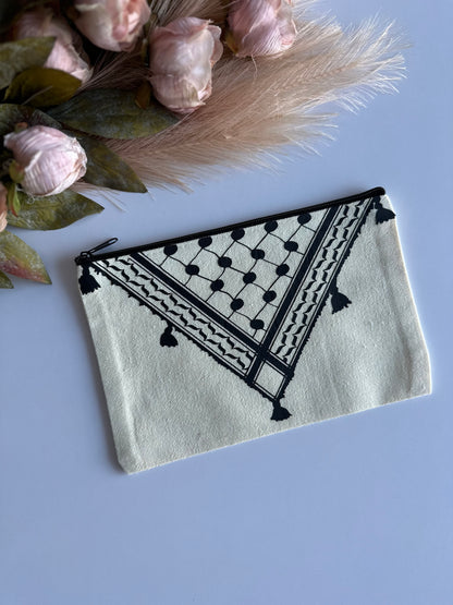 Kuffiyeh Canvas Pouche