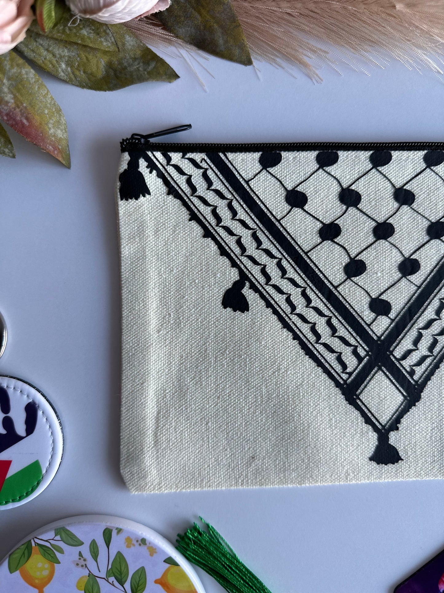 Kuffiyeh Canvas Pouche